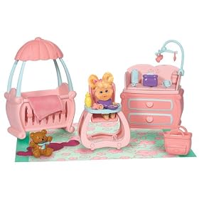 Cabbage Patch Kids Lil' Sprouts Dream Nursery Caucasian Baby (Blonde Hair) by Play Along