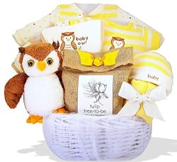 "Owl Always Love You" Personalized Baby Gift Basket by Kara Nessian