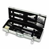 NCAA Arizona State Sun Devils Fiero 5-Piece BBQ Tool Set in Carry Case