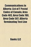 Communications in Alberta: List of T Postal Codes of Canada, Area Code 403, Area Code 780, Area Code 587, Alberta Terminating Test Line
