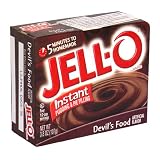 Jell-O Instant Pudding & Pie Filling, Devil's Food, 3.8-Ounce Boxes (Pack of 24)