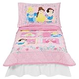 Review Springs Industries 94994 / Pink Princess Patchwork Toddler Bedding Set