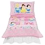 Pink Princess Patchwork Toddler Bedding Set