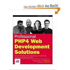 Professional PHP4 Web Development Solutions