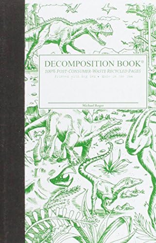 Dinosaurs Pocket-size Decomposition Book: College-ruled Composition Notebook With 100% Post-consumer-waste Recycled Pages