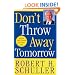 Don't Throw Away Tomorrow: Living God's Dream for Your Life