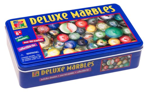 Childrens Toyshop  Toys : Kids Collection Deluxe Marbles In A Tin