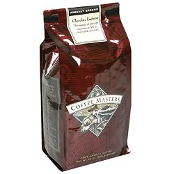 Coffee Masters Flavored Coffee, Chocolate Raspberry, Ground, 12-Ounce Bags (Pack of 4)