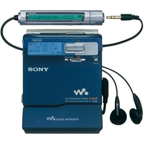 Sony MZ-N1 Blue Net MiniDisc Walkman with 5 Free Blank MiniDiscs