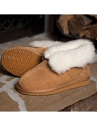 Plymouth Mocs Mens Ankle Boot Slippers by Plymouth Mocs