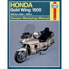 Honda GL 1500 Gold Wing Owners Workshop Manual: 1988-2000 (Haynes Owners Workshop Manuals)
