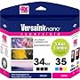 VersaInk nano 34MX/35 Black/Multi-Color SuperYield Ink Cartridge Combo Pack