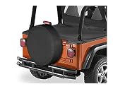 Bestop 6102915 Black Denim Medium Tire Cover