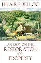 An Essay on the Restoration of Property