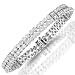 18 Kt White Gold Diamond Tennis Bracelet
