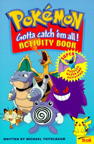 Books: Pokemon Activity Book