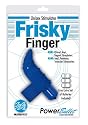 Power Bullet 3-Speed Wireless, Waterproof Frisky Finger Stimulator, Blue
