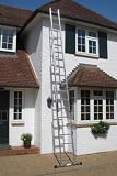 543m 3 Section Extension Ladder With Integral Stabiliser