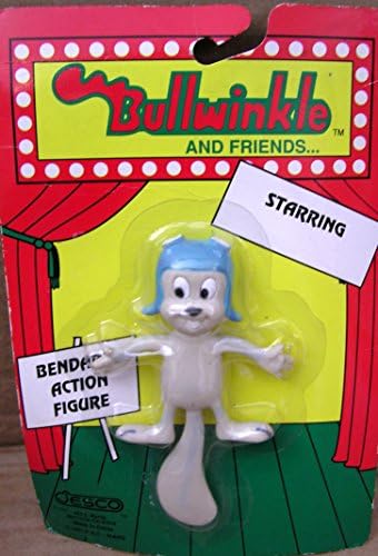 Bullwinkle and Friends Rocky Bendable Action Figure
