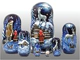 Review Golden Cockerel  / Silver Hoof Russian Nesting Doll 7pc./8