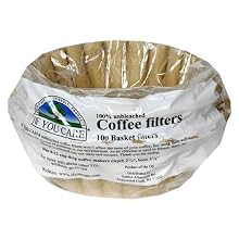 If You Care 8-Inch Basket Filters in Poly Bag, 100-Count Packages (Pack of 24)