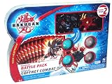 Bakugan Battle Brawlers B2 New Vestroia Season 2 Bakuneon Battle Pack Set with Pyrus Neo Dragonoid, Darkus Alpha Percival, 2 Mystery Green Ventus Bakugan, 2 Mystery Brown Subterra Bakugan, 6 Ability Cards and 6 Metal Gate Cards