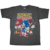 Sonic the Hedgehog: Sonic, Shadow, and Knuckles Posse Youth T Shirt