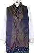 Indian Silk Scarves Exclusive Workmanship 22 x 72 inches (srfp282)