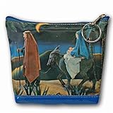 Lenticular Purse, 3D Lenticular Images, The Flight Into Eypt, Joseph, Mary and Baby Jesus, SSP-361-Pavia