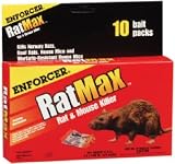 ENFORCER PRODUCTS INC #RATMAX-10 10PK Rat Killer Packet