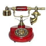 Home Decorative Wood Telephone - Mohagany
