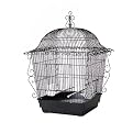 Cockatiel Scrollwork Cage Black(Medium)