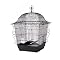 Cockatiel Scrollwork Cage Black(Medium)