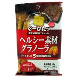 ぐーぴたっ グラノーラ ココア 9枚 (12入り)