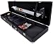 Rock Icon Aluminum Guitar Case - Black