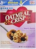 General Mills Oatmeal, Crisp Raisin, 18 Oz