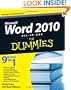 Word 2010 All-in-One For Dummies