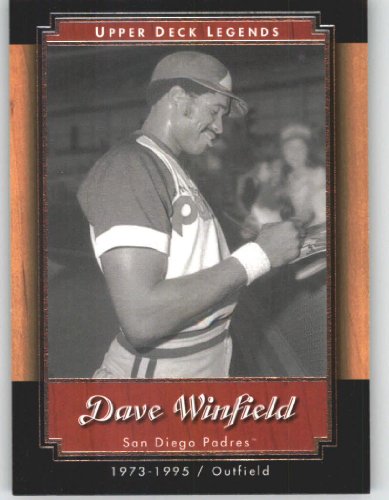 2001 Upper Deck Legends #78 Dave Winfield - San Diego Padres (Baseball Cards)