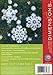 Dimensions Flurries Ornaments Felt Applique Kit, 4-Inch x 4-Inch, Set of 3