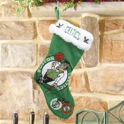 Boston Celtics 2011 Colorblock Plush Christmas Stocking