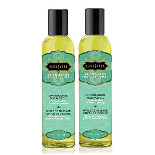Kama Sutra Aromatic Massage Oil, Scent - Soaring Spirit(8 fl. oz) - (Set of 2)