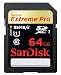 SanDisk Extreme Pro 64 GB SDXC Class 10 UHS-1 Flash Memory Card 95MB s SDSDXPA-064G-X46
