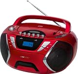 Clatronic SRR 828 Stereo Radiorecorder rot