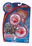 Bakugan- Lync's Combat Set- Includes Pyrus Altair and Pyrus Wired. 2 Combining Bakugan!