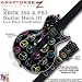 Kearas Peace Signs on Black WraptorSkinz Skin fits XBOX 360 & PS3 Guitar Hero III Les Paul Controller (GUITAR NOT INCLUDED)