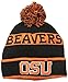 NCAA Oregon State Beavers Pom Pom Knit Hat, One Size, Black