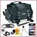 Canon 200DG SLR Digital Camera Gadget Bag + Photography Accessory Kit