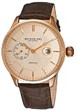 Stuhrling Original Men's 148B.3345K14 Classic Heritage Automatic Mechanical Date Rosetone Watch
