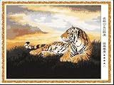 Paint By Number Kit 20''x16''-Tiger