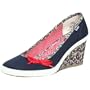Keds Women's Bliss Wedge,Navy,10 M